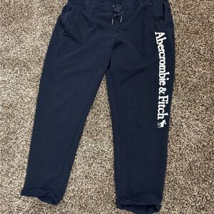 Abercrombie & Fitch Dark Blue Joggers